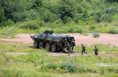 Final Exercise for Cadets Held at Pasuljanske Livade	