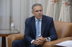 Састанак министра Вучевића са амбасадором Кипра