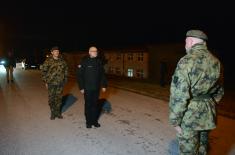 Minister Vučević and General Mojsilović visit Multinational Operations Training Centre at South Base