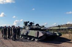 Ministar Vulin: Modernizovani tenk M-84 AS1 pokazao je dobre ideje naših konstruktora