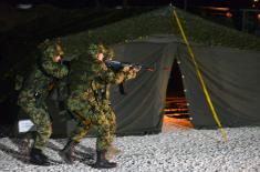 Minister Vučević and General Mojsilović visit Multinational Operations Training Centre at South Base