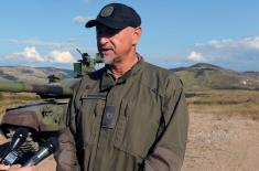 Ministar Vulin: Modernizovani tenk M-84 AS1 pokazao je dobre ideje naših konstruktora