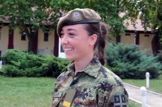 Soldiers take oath of enlistment in the barracks in Valjevo, Sombor and Leskovac