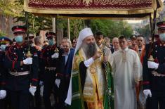 Ministry of Defence and Serbian Armed Forces personnel participate in “Spasovdan” religious procession