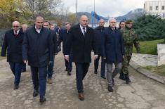 Ministar Vučević u poseti kompaniji „Jumko“ u Vranju