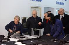 Minister Vučević visits Yumco Vranje