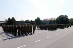 Promotion ceremony for March 2023 Class of reserve officers