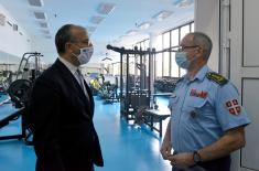 Head of European Union Delegation to Serbia Sem Fabrizi visits Defence University