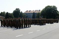 Promotion ceremony for March 2023 Class of reserve officers