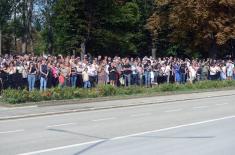 Svečanost povodom završetka školovanja 50. klase učenika Srednje stručne vojne škole