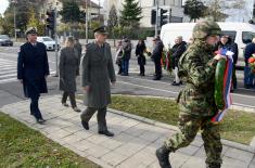 Wreaths Laid to Mark Military Veterans’ Day