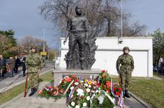 Wreaths Laid to Mark Military Veterans’ Day