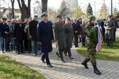 Wreaths Laid to Mark Military Veterans’ Day