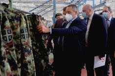 Minister Vulin: “Yumco“ produces the best, and members of Serbian Armed Forces deserve the best