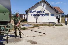 Војска Србије помаже у водоснабдевању становништва