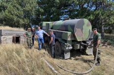 Војска Србије помаже у водоснабдевању становништва