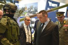 Minister Vulin: Great interest in the products of Serbian defence industry