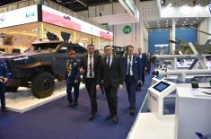 Minister Vulin: Great interest in the products of Serbian defence industry
