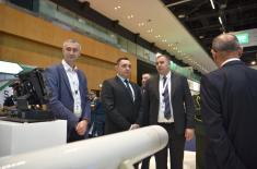 Minister Vulin: Great interest in the products of Serbian defence industry