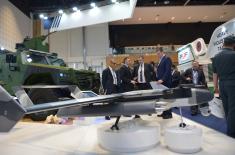 Minister Vulin: Great interest in the products of Serbian defence industry