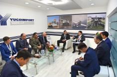Састанак министра Вулина и министра одбрамбене и аерокосмичке индустрије Казахстана