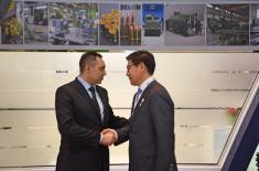 Meeting of Minister Vulin and Minister of Defense and Aerospace Industries of Kazakhstan