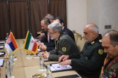 Meeting between Minister Vulin and his Iranian counterpart Hatami