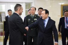 Meeting between Minister Vulin and his Chinese counterpart Wei Fenghe