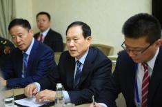 Meeting between Minister Vulin and his Chinese counterpart Wei Fenghe