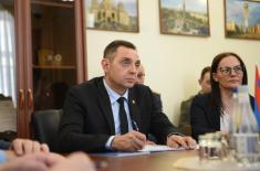 Sastanak ministra Vulina i v.d. generalnog sekretara ODKB