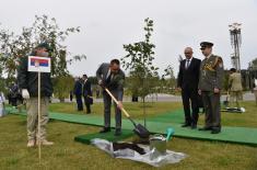 Minister Vulin Laid Flowers at the Monument in the Museum Complex “ Memory Road”  