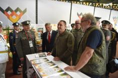 Minister Vulin with our Participants of International Military Games in Russia