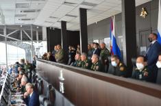 Ministers Vulin and Shoygu Attended the Final Race of “Tank Biathlon”