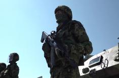 Members of Serbian Armed Forces Equipped with the State-of-the-art Equipment  