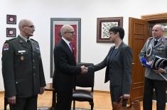 Meeting between Minister Vučević and German Ambassador