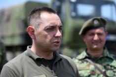 Minister Vulin: Serbian Armed Forces always go for victory 