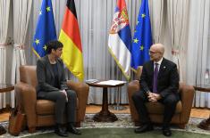 Meeting between Minister Vučević and German Ambassador