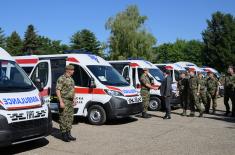 Нових 10 санитетских возила за Војску Србије