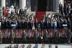 Commissioning ceremony for new officers of Serbian Armed Forces