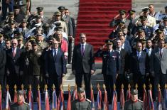 Commissioning ceremony for new officers of Serbian Armed Forces