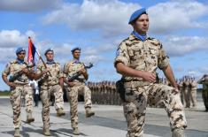 Send-off ceremony for contingent of the Serbian Armed Forces to UN mission in Cyprus