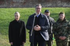 President Vučić: We will continue equipping our armed forces