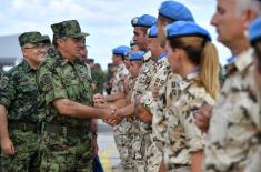 Свечани испраћај контингента Војске Србије у мисију УН на Кипру