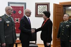 Meeting between Minister Vučević and Ambassador Chen Bo