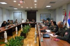Meeting of Serbian and Italian Chiefs of General Staff