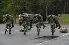 Обилазак 5. батаљона војне полиције