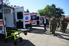 Нових 10 санитетских возила за Војску Србије