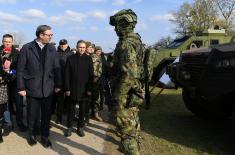 President Vučić: We will continue equipping our armed forces