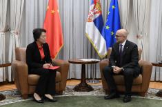 Meeting between Minister Vučević and Ambassador Chen Bo