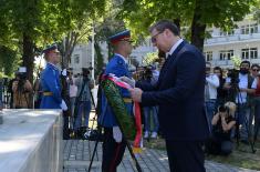 President Vučić lays wreath at Monument to Heroes of Košare